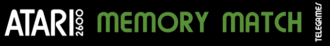 Memory Match logo for Atari 2600